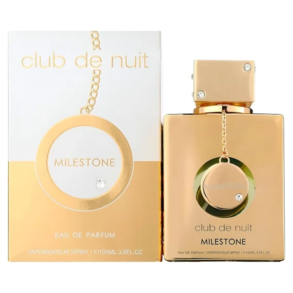 Club de Nuit Milestone by Armaf - For Unisex - Woody Floral Musk fragrance - Long Lasting Fragrance - Ideal Gift - 105mL