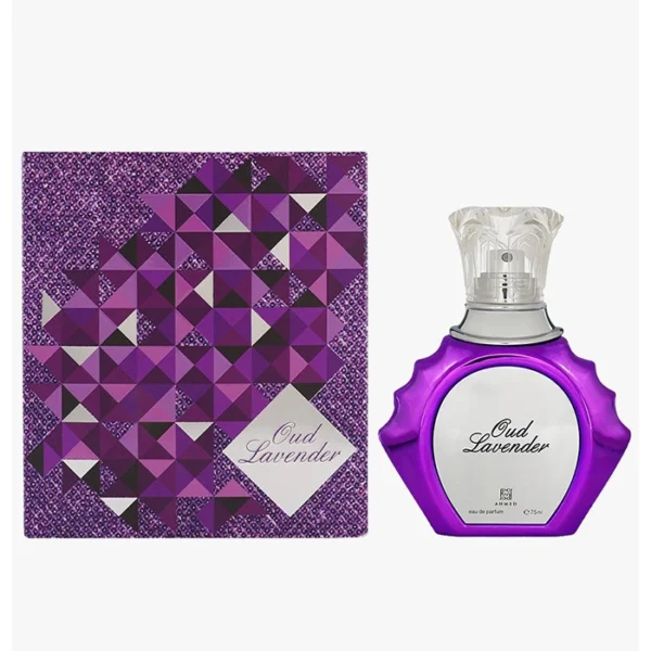 Oud Lavender by Ahmed Al Maghribi - For Unisex - Aromatic fragrance - Long Lasting Fragrance - Ideal Gift - 75mL