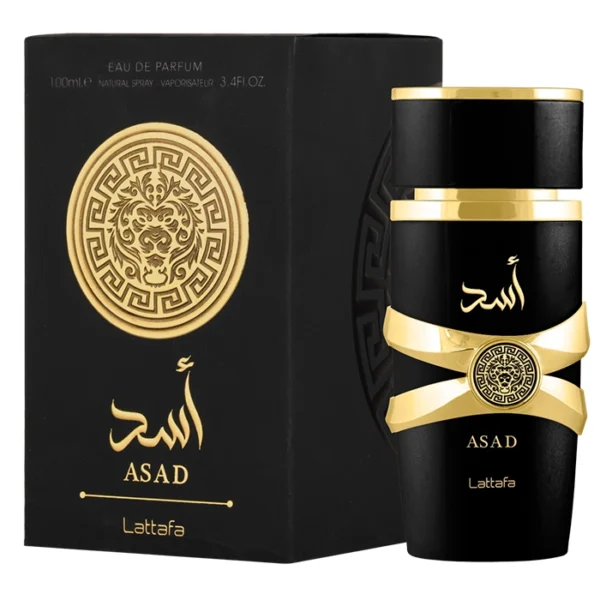 Asad by Lattafa - For Men - Eau De Parfum - Natural Vaporisateur Spray -  Oriental fragrance -  Long Lasting Fragrance - Ideal Gift - 100mL