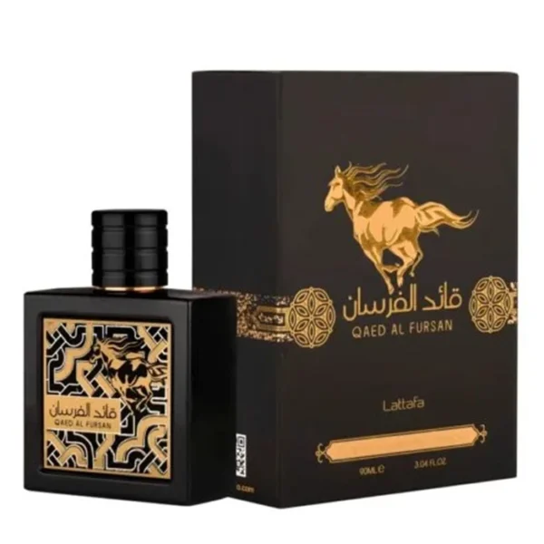 Qaeed Al Fursan by Lattafa - For Unisex - Eau De Parfum - Oriental Woody fragrance -  Long Lasting Fragrance - Ideal Gift - 90mL