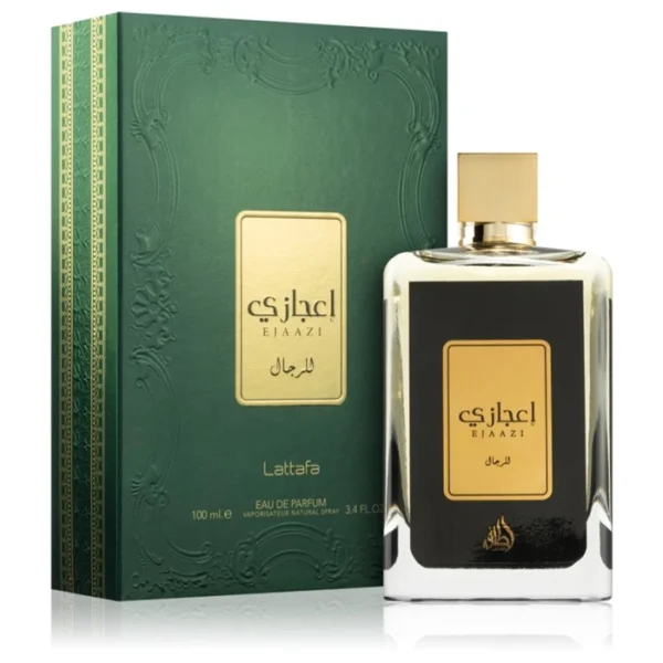 Ejaazi by Lattafa - For Unisex -  Eau De Parfum - Vaporisateur Natural Spray - Oriental fragrance - Long Lasting Fragrance - Ideal Gift - 100mL