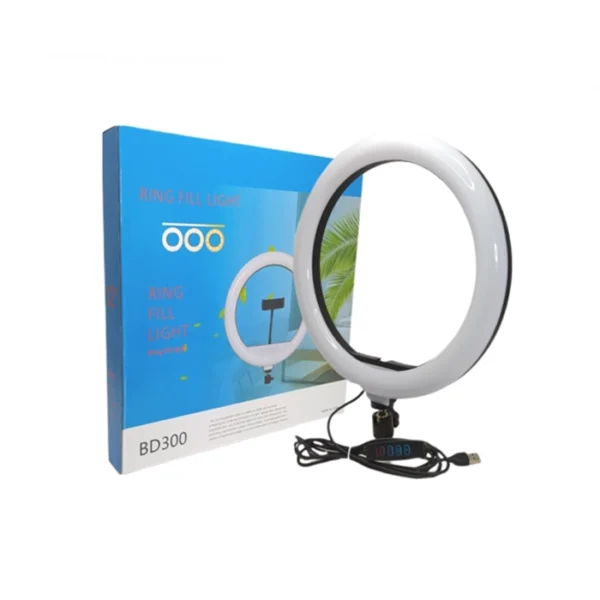 BD-360 36CM LED Ring Fill Light Three Modes With Phone Holder