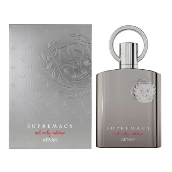 Supremacy Not Only Intense By Afnan - For Men - LUXURY COLLECTION - Oriental Spicy fragrance -  Long Lasting Fragrance - Ideal Gift - 100mL
