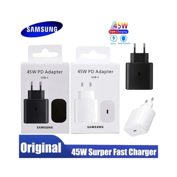 Samsung 45W Super Fast Charger USB-C -Original Product Imported From China