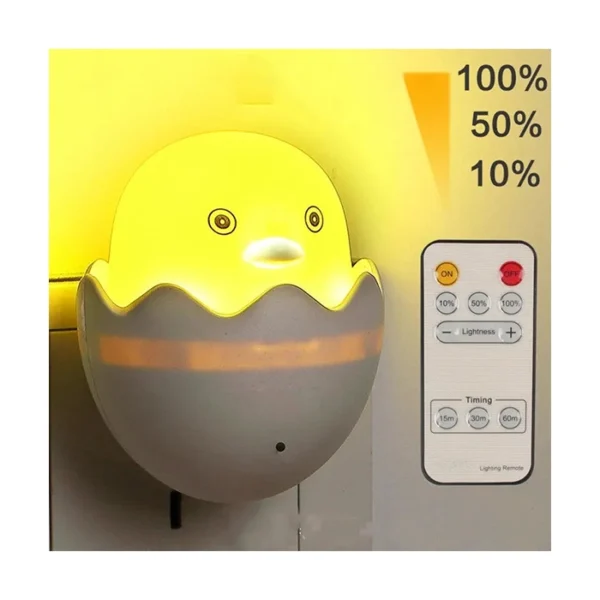 Duck Night Light with remote control