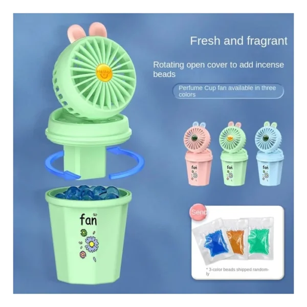 FLOWER POT FAN Rechargeable
