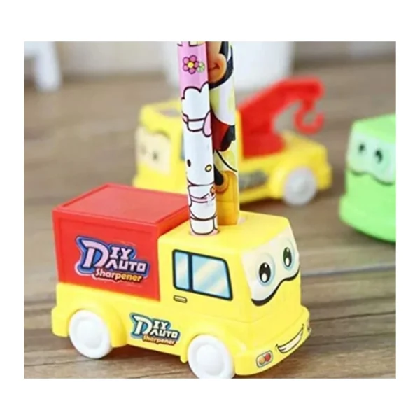 Truck shaped Puzzle and Pencil Sharpener