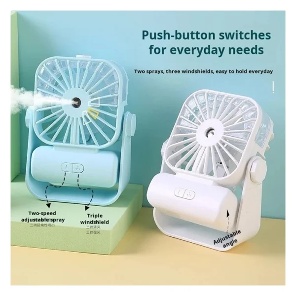 DESKTOP SPRAY FAN