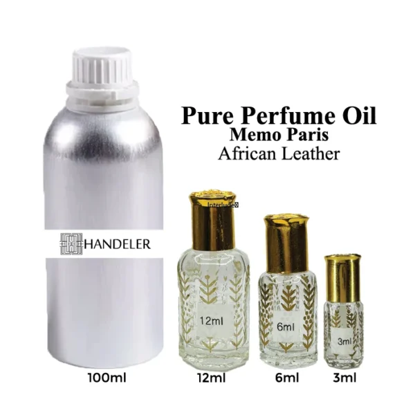 Memo Paris African Leather Pure Perfume Oil | Ideal Gift | Long Lasting Perfume